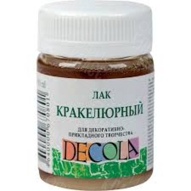 ЛАК КРАКЕЛЮРНЫЙ 50МЛ DECOLA 8628933