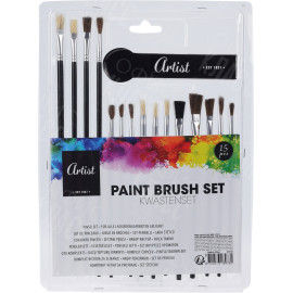 НАБОР КИСТЕЙ 15ШТ 110731700