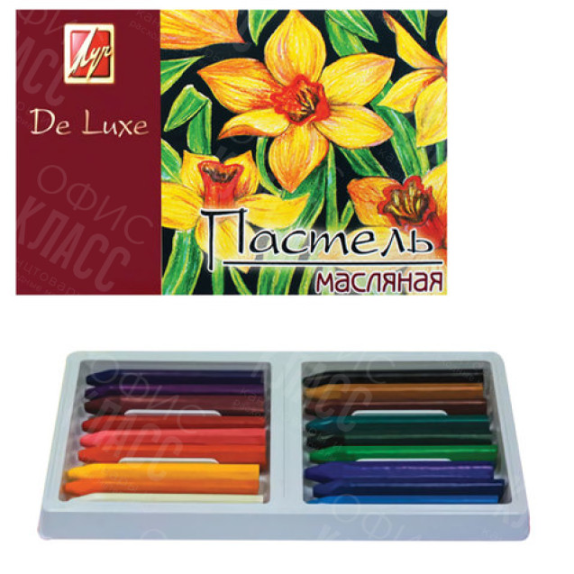 ПАСТЕЛЬ 18 ЦВЕТОВ МАСЛЯНАЯ 25С 1550-08 ЛУЧ