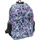 РЮКЗАК ОРТОПЕДИЧЕСКИЙ LEADER CITY "СЕРЫЙ" M 42*29*15СМ 982517