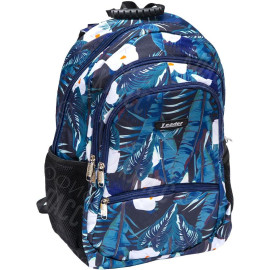 РЮКЗАК ОРТОПЕДИЧЕСКИЙ LEADER CITY "ТРОПИКИ" M 42*29*15СМ 982501