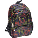 РЮКЗАК ОРТОПЕДИЧЕСКИЙ LEADER CITY "ЧЕРНЫЙ - ОРАНЖЕВЫЙ" M 42*29*15СМ 982542