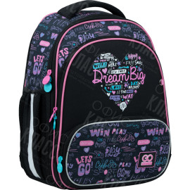 РЮКЗАК ШКОЛЬНЫЙ GOPACK EDUCATION КАРКАСНЫЙ 597-1 LOVE DREAMER