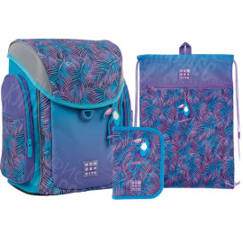 РЮКЗАК ШКОЛЬНЫЙ КАРКАСНЫЙ + СУМКА ДЛЯ ОБУВИ + ПЕНАЛ KITE WK21-583S-1