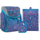 РЮКЗАК ШКОЛЬНЫЙ КАРКАСНЫЙ + СУМКА ДЛЯ ОБУВИ + ПЕНАЛ KITE WK21-583S-1