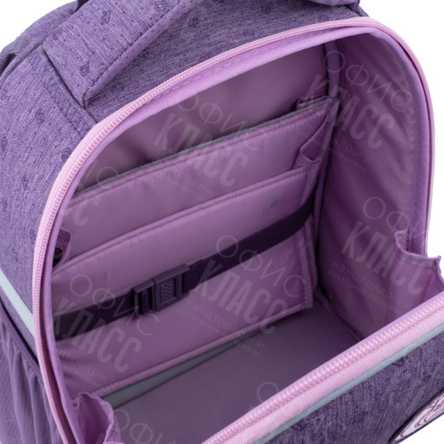 РЮКЗАК ШКОЛЬНЫЙ КАРКАСНЫЙ COLLEGE LINE GIRL K22-555S-3 KITE, ДЫШАЩАЯ ОРТОПЕДИЧЕСКАЯ СПИНКА