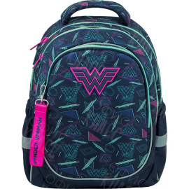 РЮКЗАК ШКОЛЬНЫЙ ПОЛУКАРКАСНЫЙ DC COMICS DC22-700M KITE