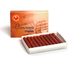 САНГИНА ТЕМНАЯ В КАРТОННОЙ КОРОБКЕ 1ШТ Т06129