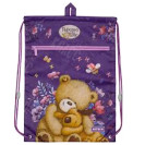 СУМКА ДЛЯ СМЕННОЙ ОБУВИ С КАРМАНОМ 46Х33 СМ  KITE  PO19-601M