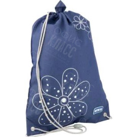 СУМКА ДЛЯ СМЕННОЙ ОБУВИ С КАРМАНОМ 46Х33 СМ  KITE K19-600S-7