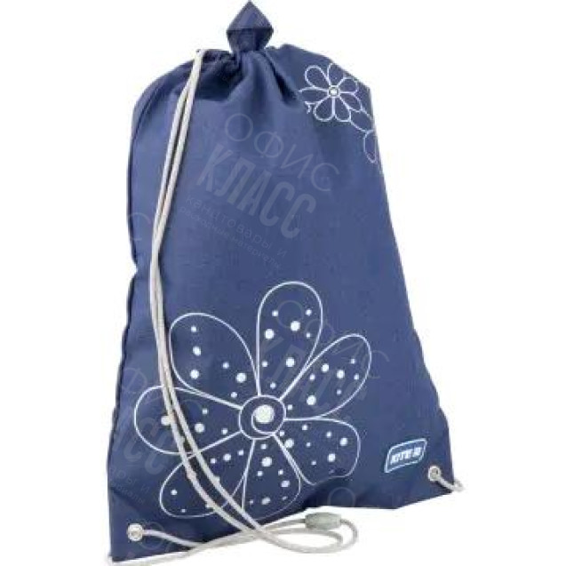 СУМКА ДЛЯ СМЕННОЙ ОБУВИ С КАРМАНОМ 46Х33 СМ  KITE K19-600S-7