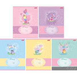 ТЕТРАДЬ 12 ЛИСТОВ КЛЕТКА КРУПНАЯ HATBER