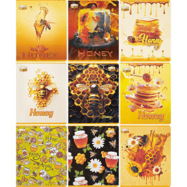 ТЕТРАДЬ 48 ЛИСТОВ КЛЕТКА, СЕРИЯ АРОМАТНАЯ (МЕД) ТМ ТЕТРАДА ТЕ14425