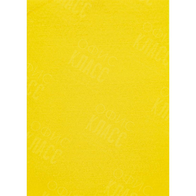 ФЕТР ЖЕЛТЫЙ 1 ЛИСТ  180Г/М² А4 21Х29,7СМ F-180-024 ФЦ018/2