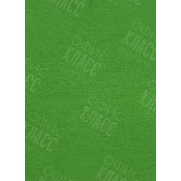 ФЕТР ЗЕЛЕНЫЙ 1 ЛИСТ  180Г/М² А4 21Х29,7СМ F-180-016 ФЦ018/3