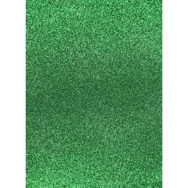 ФОАМИРАН ЗЕЛЕНЫЙ С ГЛИТТЕРОМ КЛЕЕВАЯ ОСНОВА GL-EVA-1,5-ADH-040 А4, 21Х29,7СМ, 1.5 ММ, 1 ЛИСТ. ФЦ016/