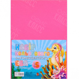 ФОАМИРАН ФУКСИЯ ФЛУОРЕСЦЕНТНЫЙ А4, FFLR-EVA-001,21Х29,7СМ, 2,00ММ.