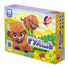 ГУАШЬ 12 ЦВЕТОВ 15МЛ МИНИ ZOO 1252-08  ЛУЧ