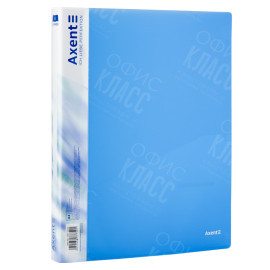 ПАПКА НА 2-Х КОЛЬЦАХ AXENT 1207-22-A, А4, 25 ММ, СИНЯЯ