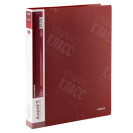 ПАПКА НА 4-Х КОЛЬЦАХ AXENT 1208-04-A, А4, 35 ММ, БОРДОВАЯ