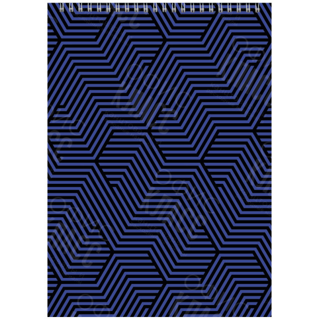 БЛОКНОТ НА СПИРАЛИ AXENT D8013-06, А4, 48 ЛИСТОВ, КЛЕТКА, СИНИЙ