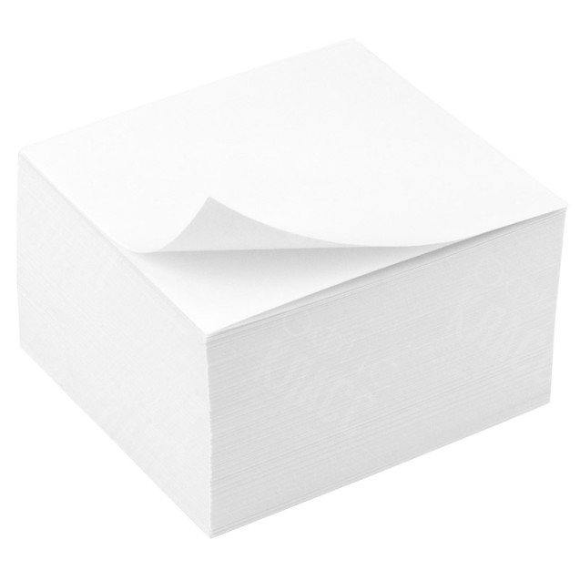 БУМАГА ДЛЯ ЗАМЕТОК AXENT DELTA D8006, 90Х90Х50 ММ, НЕПРОКЛЕЕННАЯ