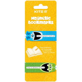 НАБОР МАГНИТНЫХ ЗАКЛАДОК-ИНДИКАТОРОВ KITE MONSTERS K24-496-5