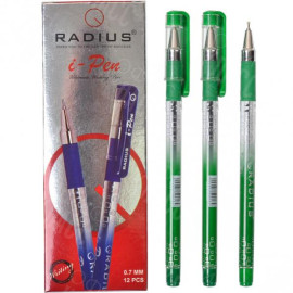 РУЧКА МАСЛЯНАЯ RADIUS I-PEN ЗЕЛЁНАЯ