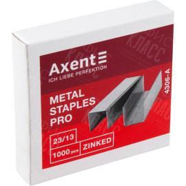 СКОБЫ ДЛЯ СТЕПЛЕРОВ AXENT PRO 4306-A, №23/13, 1000 ШТУК СКОБЫ ДЛЯ СТЕПЛЕРОВ AXENT PRO 4306-A, №23/13, 1000 ШТУК