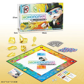 ИГРА  "МОНОПОЛИЯ" SC806E В КОР. 44*5*27 СМ.