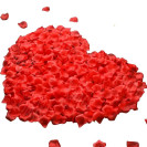 ИСКУССТВЕННЫЕ ЛИСТЬЯ РОЗЫ КРАСНОГО ЦВЕТА  125ШТ/УП