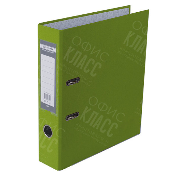 РЕГИСТРАТОР 8СМ А4 ПВХ BUROMAX САЛАТОВЫЙ 3011-15С