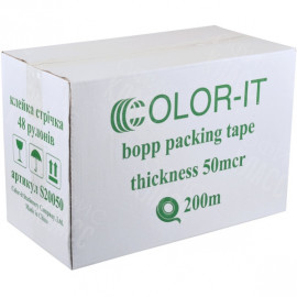 СКОТЧ УПАКОВОЧНЫЙ №200/71М,45  ММ, 50 МКМ