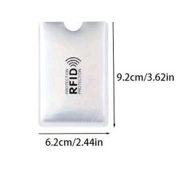 RFID-БЛОКИРУЮЩИЙ ЧЕХОЛ ДЛЯ КАРТ RFID-БЛОКИРУЮЩИЙ ЧЕХОЛ ДЛЯ КАРТ