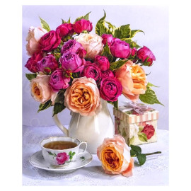 АЛМАЗНАЯ ЖИВОПИСЬ 30Х40 GLD61525 В КАРТОННОЙ КОРОБКЕ