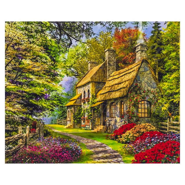 АЛМАЗНАЯ ЖИВОПИСЬ 30Х40 GLD61601 В КАРТОННОЙ КОРОБКЕ