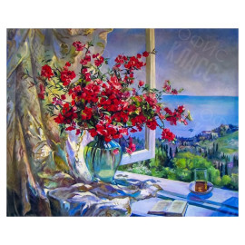 АЛМАЗНАЯ ЖИВОПИСЬ 30Х40 GLD61758 В КАРТОННОЙ КОРОБКЕ