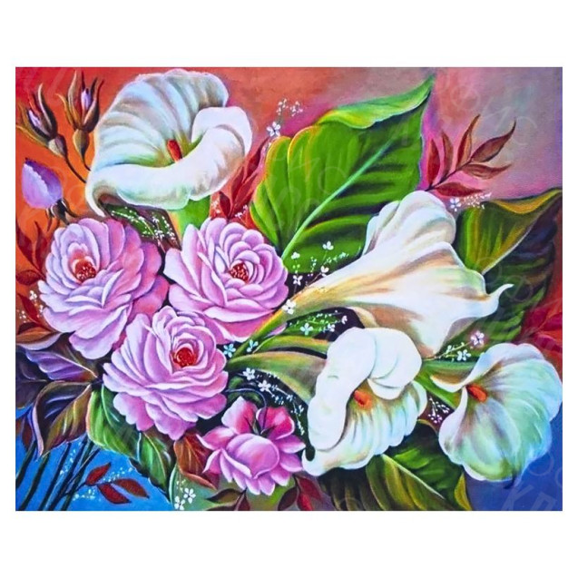 АЛМАЗНАЯ ЖИВОПИСЬ 30Х40 GLD61768 В КАРТОННОЙ КОРОБКЕ