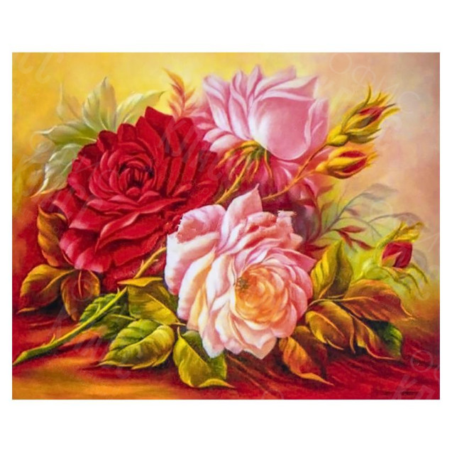 АЛМАЗНАЯ ЖИВОПИСЬ 30Х40 GLD61775 В КАРТОННОЙ КОРОБКЕ