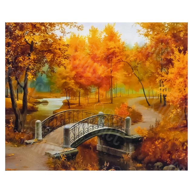 АЛМАЗНАЯ ЖИВОПИСЬ 30Х40 GLD61929 В КАРТОННОЙ КОРОБКЕ