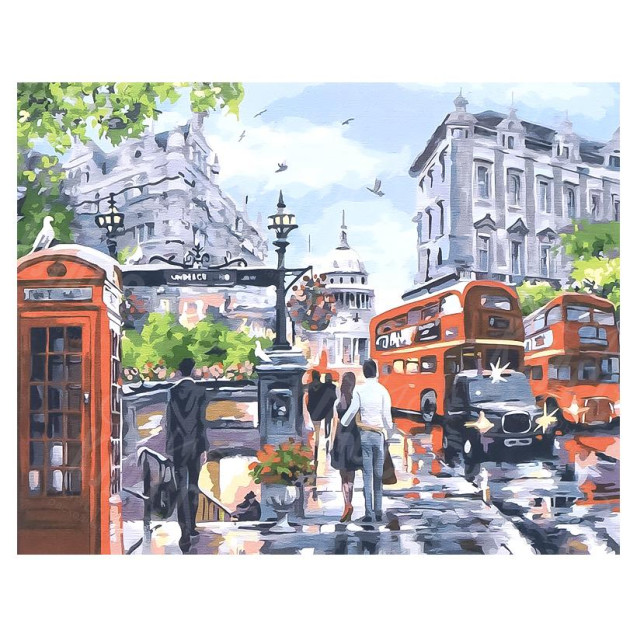 АЛМАЗНАЯ ЖИВОПИСЬ 30Х40 GLD61945 В КАРТОННОЙ КОРОБКЕ