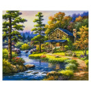 АЛМАЗНАЯ ЖИВОПИСЬ 30Х40 GLD61950 В КАРТОННОЙ КОРОБКЕ