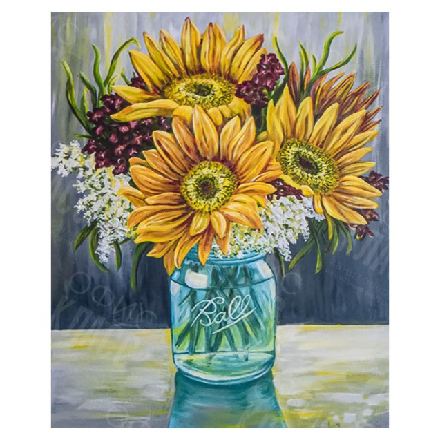 АЛМАЗНАЯ ЖИВОПИСЬ 30Х40 GLD61980 В КАРТОННОЙ КОРОБКЕ