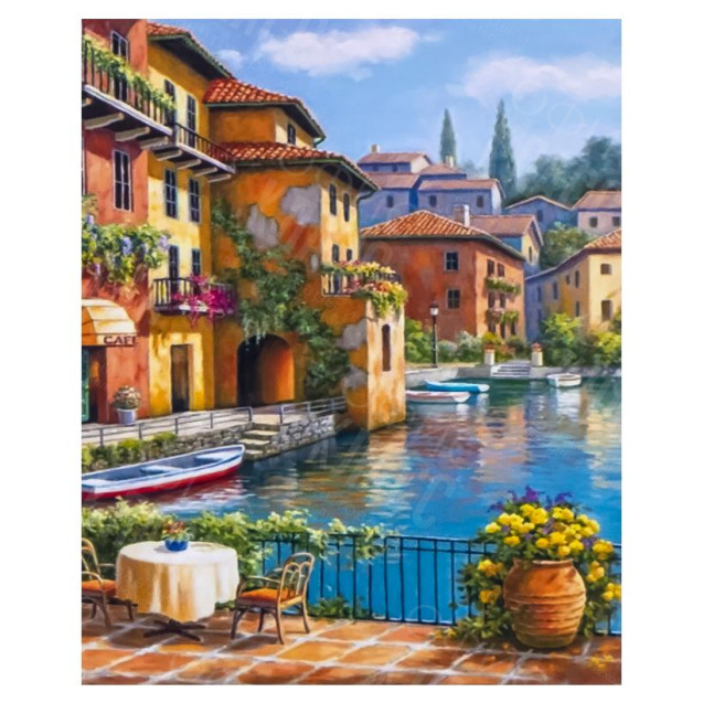 АЛМАЗНАЯ ЖИВОПИСЬ 30Х40 GLD62037 В КАРТОННОЙ КОРОБКЕ