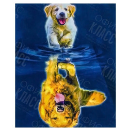 АЛМАЗНАЯ ЖИВОПИСЬ 30Х40 GLD62224 В КАРТОННОЙ КОРОБКЕ