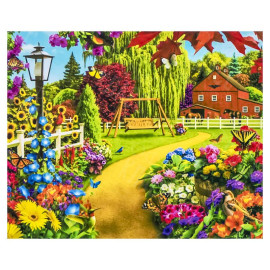 АЛМАЗНАЯ ЖИВОПИСЬ 30Х40 GLD62229 В КАРТОННОЙ КОРОБКЕ