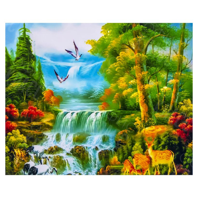 АЛМАЗНАЯ ЖИВОПИСЬ 30Х40 GLD62281 В КАРТОННОЙ КОРОБКЕ