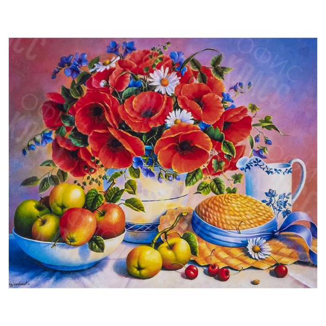 АЛМАЗНАЯ ЖИВОПИСЬ 30Х40 GLD62283 В КАРТОННОЙ КОРОБКЕ