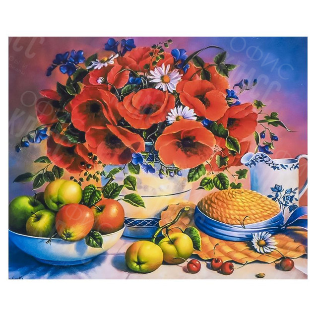 АЛМАЗНАЯ ЖИВОПИСЬ 30Х40 GLD62431 В КАРТОННОЙ КОРОБКЕ