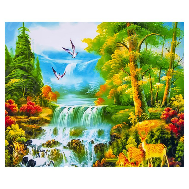 АЛМАЗНАЯ ЖИВОПИСЬ 30Х40 GLD62531 В КАРТОННОЙ КОРОБКЕ